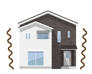 高い耐震性の実現